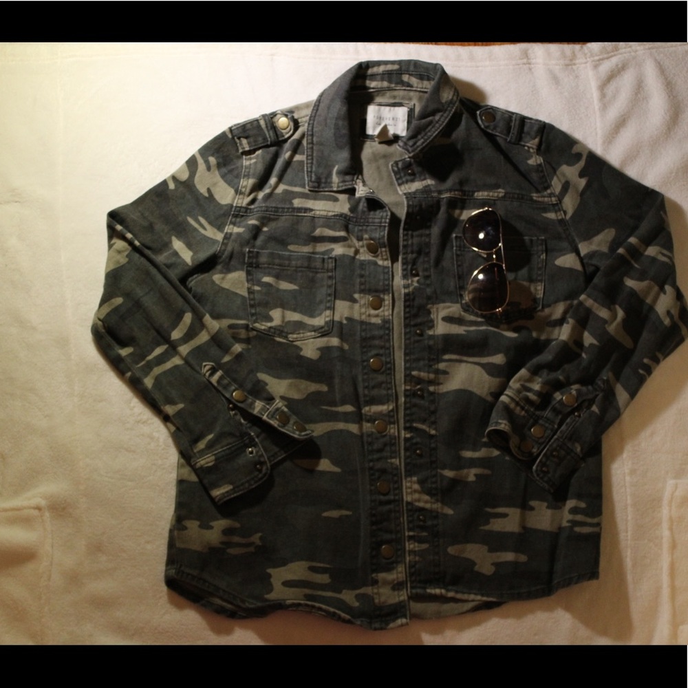 Camo Military Jacket
